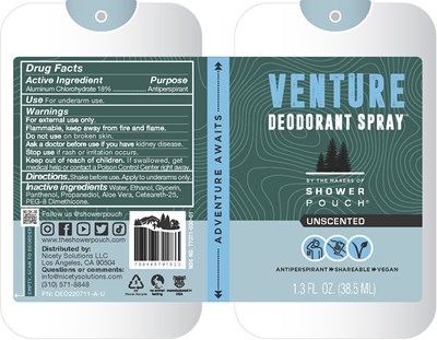 Label (Antipersirant Deodorant Unscented)